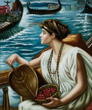 Decorative Wall Canvas Painting Figurative Oil Painting A Roman Boat Race, 1889 Classic Art Oil Reproductions Hand Painted 2024 - buy cheap