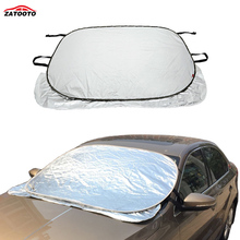 Parasol delantero plegable para coche, visera de ventanilla trasera, cubierta de parabrisas, protección UV, cubiertas antinieve multifuncionales, accesorios para coche 2024 - compra barato