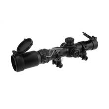 JJ Airsoft 1-4x24 E Red / Green Reticle Long Eye Relief Illumination Rifle Scope (Black/Tan) Glass Partition 2024 - buy cheap