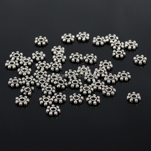 4mm 500pcs/lot Zinc Alloy Tibetan Silver Color Tone Tiny Daisy Spacer Beads DIY Accessories 2024 - buy cheap