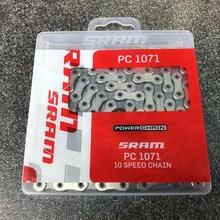 Corrente semente de bicicleta sram para mtb 10s, corrente de montanha de estrada, pc1071 1071 2024 - compre barato