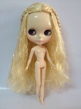 Free shipping cost Blond long Hair Nude Doll Factory doll Fashion doll Suitable For DIY Change BJD Toy For Girls 2024 - buy cheap