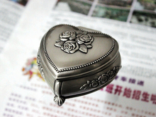 Fashion European Style Metal Jewelry Case Zinc-aloy Trinket box Christmas Gift Packing  Necklace Package jewelry display Z020 2024 - buy cheap