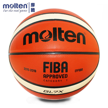 Original fundido GL7X baloncesto tamaño oficial 7 hombres de baloncesto bola de entrenamiento interior exterior gratis con bola de aguja + de red de malla 2024 - compra barato