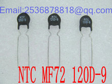 20pcs/Lot NTC thermistor negative temperature thermistor 120 ohm piece diameter 9MM MF72-120D9 2024 - buy cheap