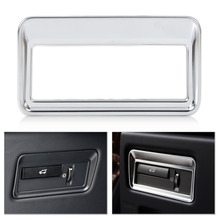 beler Chrome Car Interior Rear Trunk Switch Button Panel Cover Trim Frame For Land Rover L405 Range Rover Sport L494 2013-2016 2024 - buy cheap