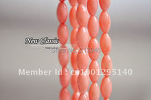 5*8MM 80Pcs/Lot Pink Natural Coral Rice Strands Loose Beads Diy Jewelry Accessory Findings 2024 - buy cheap
