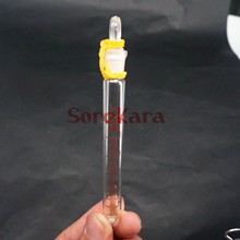 Scale Line 5ml Glass Test Tube Round bottom with glass stopper cap for Chemistry Laboratory 2024 - buy cheap