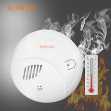 KONLEN Fire Smoke Detector and Heat Temperature Sensor Alarm Combination Standalone or Wireless 433mhz option for Home Security 2024 - buy cheap