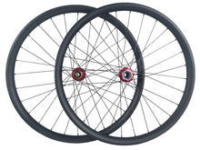 Ruedas de carbono sin cámara 29er 650B MTB XC, juego de ruedas izquierda 1,0 2,0, 35mm, asimétricas, UD 3K, mate, brillante, 24H, 28H, 32H 2024 - compra barato