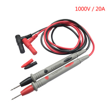 1 Pair 20A Detachable Tip Replacement Universal Multimeter Test Lead Probe Multimeter Lead Probe Wire Test Accessories HOT 2024 - buy cheap