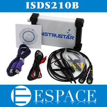 ISDS210B 4 EM 1 Dual Channel PC USB Osciloscópio Digital Portátil + Spectrum Analyzer + DDS + Varredura 40 M 100 MS/s 2024 - compre barato