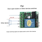 KEBIDU 433 Mhz Wireless Remote Control Switch DC 12V 1CH relay 433Mhz Receiver For learning code Transmitter Remote - photo 2026