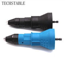 TECHSTABLE Riveting Tool Cordless Riveting Drill Adaptor Insert Nut Tool Riveting Drill Adapter free 2024 - buy cheap