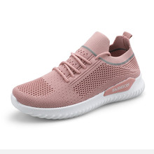 Tenis femeninos para mujer, zapatillas deportivas de malla de aire para exteriores, deportivas para caminar, entrenadores de Tenis, Otoño, 2019 2024 - compra barato