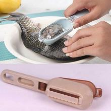 Fish Skin Scraping Fish Scale Brush Graters Fast Remove Kitchen Tool Gadgets Drop Shipping HG-1289 2024 - buy cheap