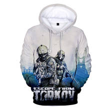 NEW 3D Escape From Tarkov Print Casual Long Sleeve cool hooded Women/men Clothes 2019 Hot Sale Casual Hoodies Plus Size 2024 - buy cheap