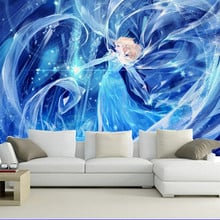 The custom 3D murals,Cartoons Girls wallpapers  papel de parede,living room sofa TV wall bedroom wall paper 2024 - buy cheap