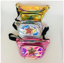 1 piece New Holographic Fanny Pack Laser Waist Packs Heuptas Hip Bag Waistband Banana Bags Waist pack with Sequin 5 star 2024 - buy cheap