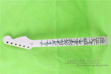 25.5"    Electric guitar neck     maple made Bolt on maple     fingerboard fine quality  22  fret  0018# 2024 - buy cheap