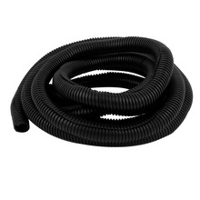 Uxcell Hot Sale 2M 1.3M 3M Id 17mm Od 20mm 21mm Black Flexible Corrugated Conduit Tube Pipe Hose Wire Tubing Spiral Wrapping 2024 - buy cheap