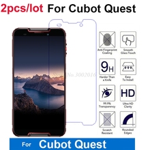 2PCS CUBOT Quest 5.5" Tempered Glass Screen Protector 9H Safety Anti-explosion Glass Protector For CUBOT Quest Smartphone Film 2024 - buy cheap