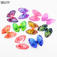 100pcs/lot 2.4*2.0 Fashion Cute Butterfly Bow Knot Headband Bowknot For Girls kids Headdress HDJ103 2024 - buy cheap