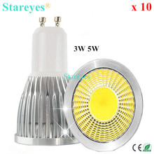 10 pcs 5W 3W Dimmable GU10 E27 MR16 E14 B22 GU5.3 Led Light LED COB Spotlight lamp downlight bulb LED lamp droplight lighting 2024 - buy cheap