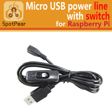 Raspberry pi micro usb cable con interruptor de potencia 2024 - compra barato