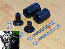 Black No Cut Frame Sliders Falling Crash Engine Protector for Kawasaki Ninja ZX 6R ZX6-R 636 2013 2014 2024 - buy cheap