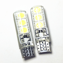 200pcs Wholesale T10 Silicone Case 6 SMD 5630 LED Car Dome Light W5W 194 LED Clearance Lamp 5730 LED Wedge Lamp Parking Bulb 12V 2024 - buy cheap