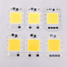 20W 30W 50W white warm white LED Floodlight COB Chip 110V 220V Input Integrated Smart IC Driver 2024 - buy cheap