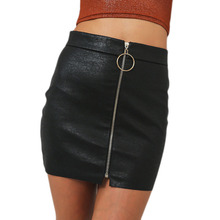 Office Lady  Intellectual Sexy Metal Ring Zipper Bag Hip Tight Skirt  Women Girls Pencil Empire Skirts 2024 - buy cheap