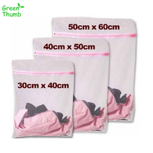 10pcs Underwear Wash Bag Durable Coarse/Fine Mesh Lingerie Wash Bags 30*40/40*50/50*60cm for Bra Laundry Basket 2024 - buy cheap