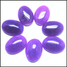 10pcs nice gem stone cabochons oval shape 18x25mm more colors availble wholesale beads caps no hole beads diy parts 2024 - buy cheap