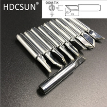 high quality 10PCS/Lot  900M-T-K Soldering iron tip 900M-T-K SK for  Saike aoyue yihua 936 852d+ 909D solder tip 2024 - buy cheap