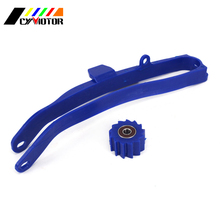 Blue Chain Guide Guad And Sprocket For YAMAHA WR250F 15-16 WR450F 16 YZ250F 09-17 YZ450F 09-17 WR YZ 250 450 F 250F 450F 2024 - buy cheap