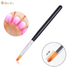 1 Pc Gradient Drawing Nail Brush UV Gel Painting Pen Black Wooden Handle Manicure Nail Art Brush Tools Manicure 2024 - buy cheap