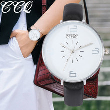 CCQ Women's Casual Quartz Leather Band Newv Strap Watch Analog Wrist Watch relojes para mujer montre femme Gift 2024 - buy cheap