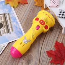 Colorful Light Up Flashing Toy Kids Cute Pig LED Flash Stick Microphone Toys 2024 - купить недорого