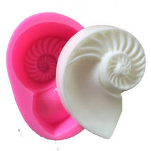 silicone conch handmade soap birthday wedding cake decoration  candle mold 2024 - buy cheap