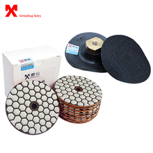 New Diamond Dry Polishing Pads 3 inch 4 inch Abrasive Pad Disc For Concrete Marble Grinding Plate 80mm 100mm Polishing Pad tools 2024 - buy cheap