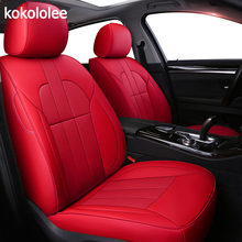 Kokolee-capa personalizada de couro real para assento de carro, para fiat bravo, freemont, punto, linea, ottimo, automóveis, proteção para assento de carro 2024 - compre barato