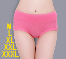 mid waist Ladies Bamboo fiber Panties Sexy underwear Womens briefs 2024 - buy cheap