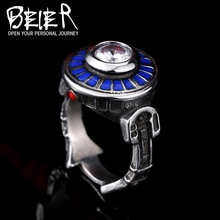 Beier 316L Stainless Steel men ring Man Fighter ring Factory Price fashion Jewelry LLBR8-246R 2024 - buy cheap