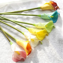 Long-Legged Begonia Calla Lily Artificial Flower Bouquet Home Decoration Wedding Fake Flowers 2024 - buy cheap
