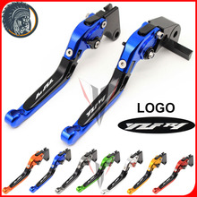 fits For YAMAHA YZF R1 2004 2005 2006 2007 2008 Motorcycle Adjustable Folding Extendable Brake Clutch Levers logo YZF R1 2024 - buy cheap