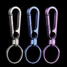 Outdoor EDC Small Tool Titanium Alloy Keychain Hook Titanium Buckle Hanging Lightweight 2024 - buy cheap