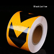 10cm X 10m Reflective Safety Stickers Night Driving Waterproof Wide Warning Tape Car Accessories 2024 - buy cheap
