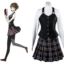 Persona 5 Makoto Niijima Cosplay Costume Girl Dress School Uniform Outfit Suits Halloween Carnival Costume 2024 - buy cheap